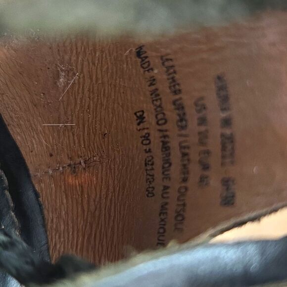 Olukai Hikina Black Leather Sandals size women’s 10 - Picture 8 of 9